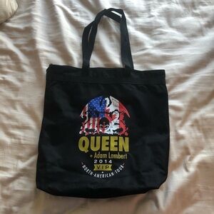 Queen and Adam Lambert VIP Concert tote bag (2014)